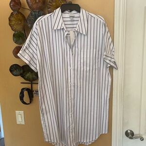 Women’s button front mini shirt 👗 dress by a new day